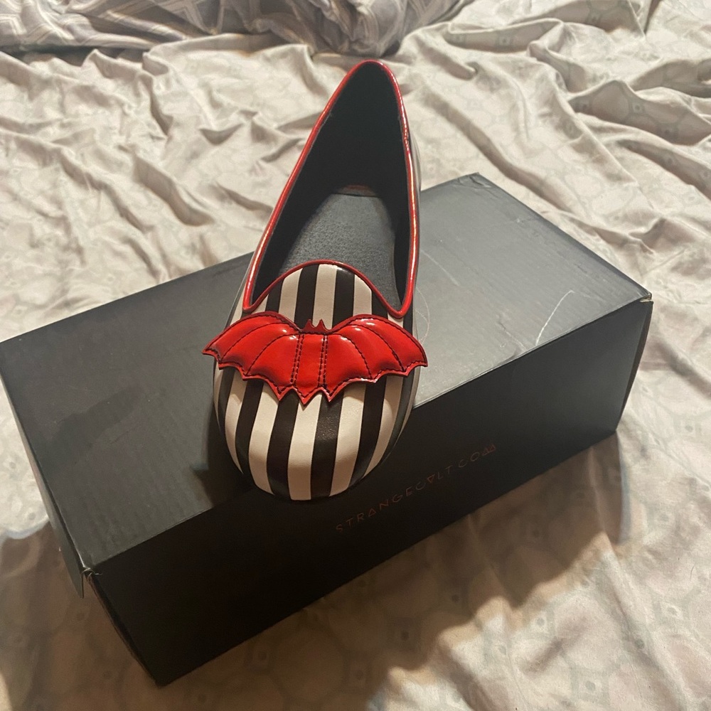 Never worn strange cvlt size 9 flats